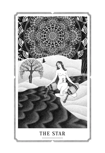 The Star, original drawing by Mike Pinette.